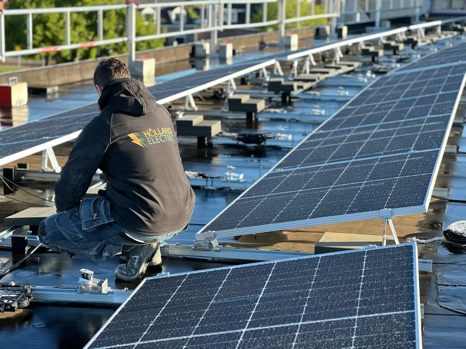 Zonnepanelen plaatsen